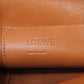 LOEWE Shoulder Bag canvas white one belt balloon bag