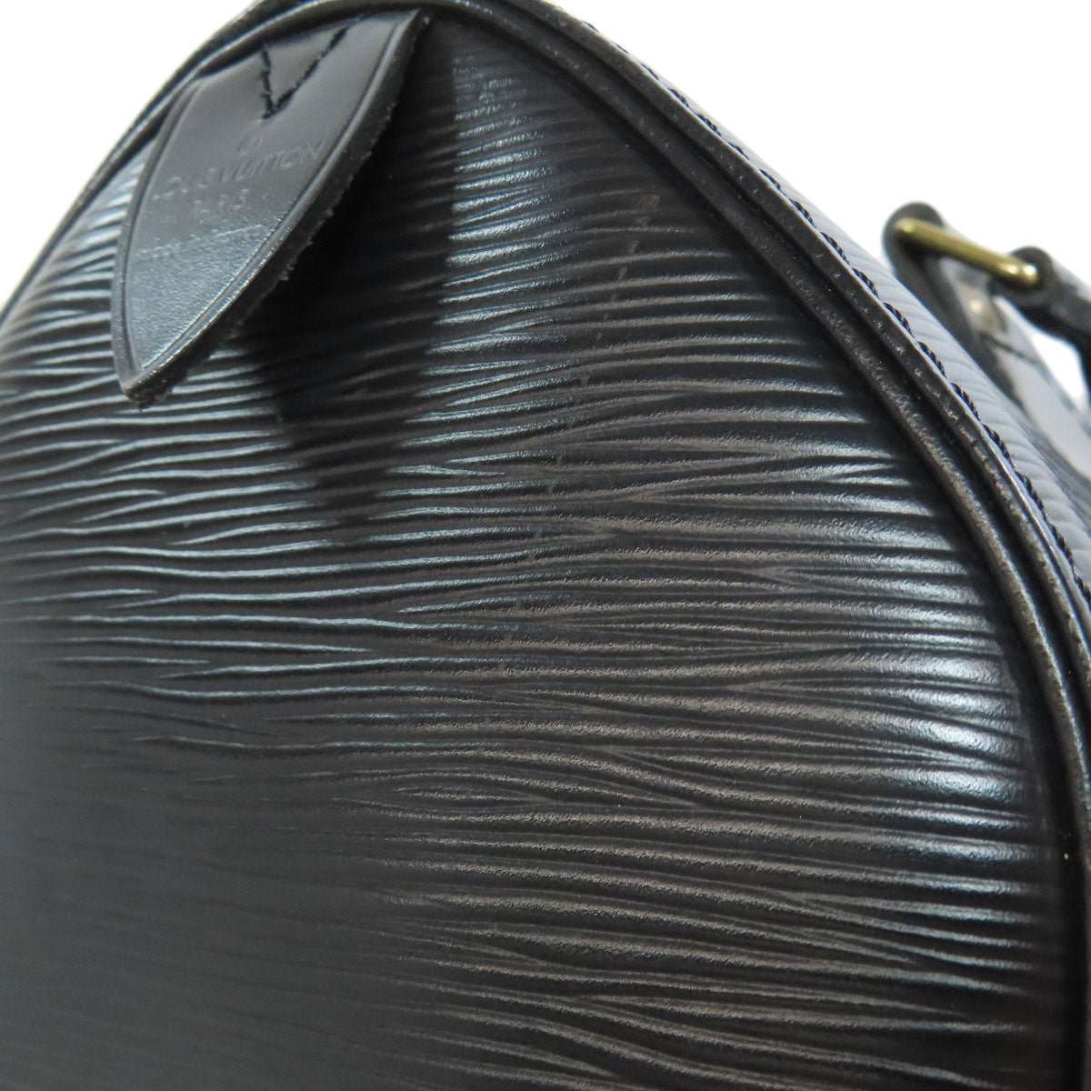 LOUIS VUITTON Boston Duffel bag M59032 Epi black Speedy 25 Women Used Authentic