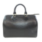 LOUIS VUITTON Boston Duffel bag M59032 Epi black Speedy 25 Women Used Authentic