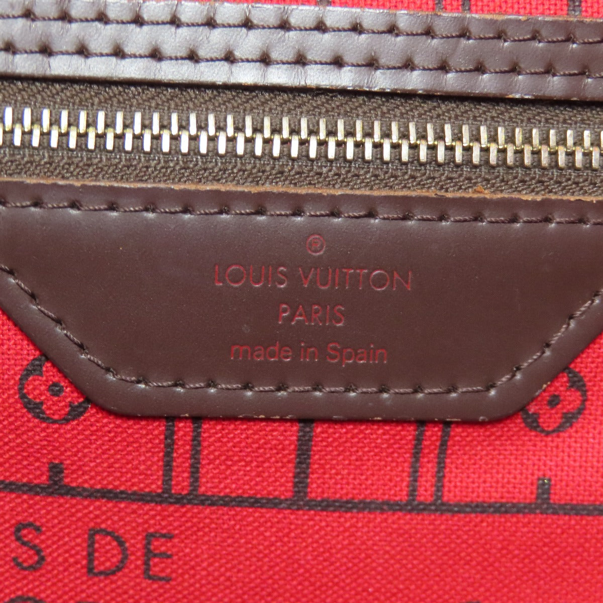 LOUIS VUITTON Damier Ebene Neverfull MM