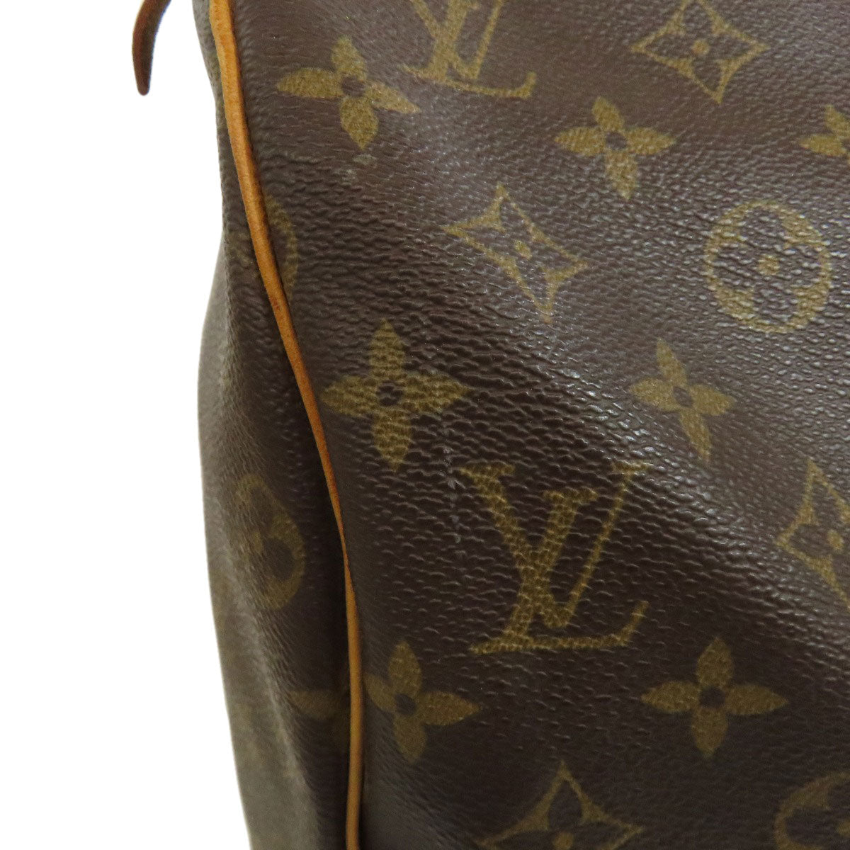 LOUIS VUITTON Boston Duffel bag M41428 Monogram canvas Brown Keepall 45