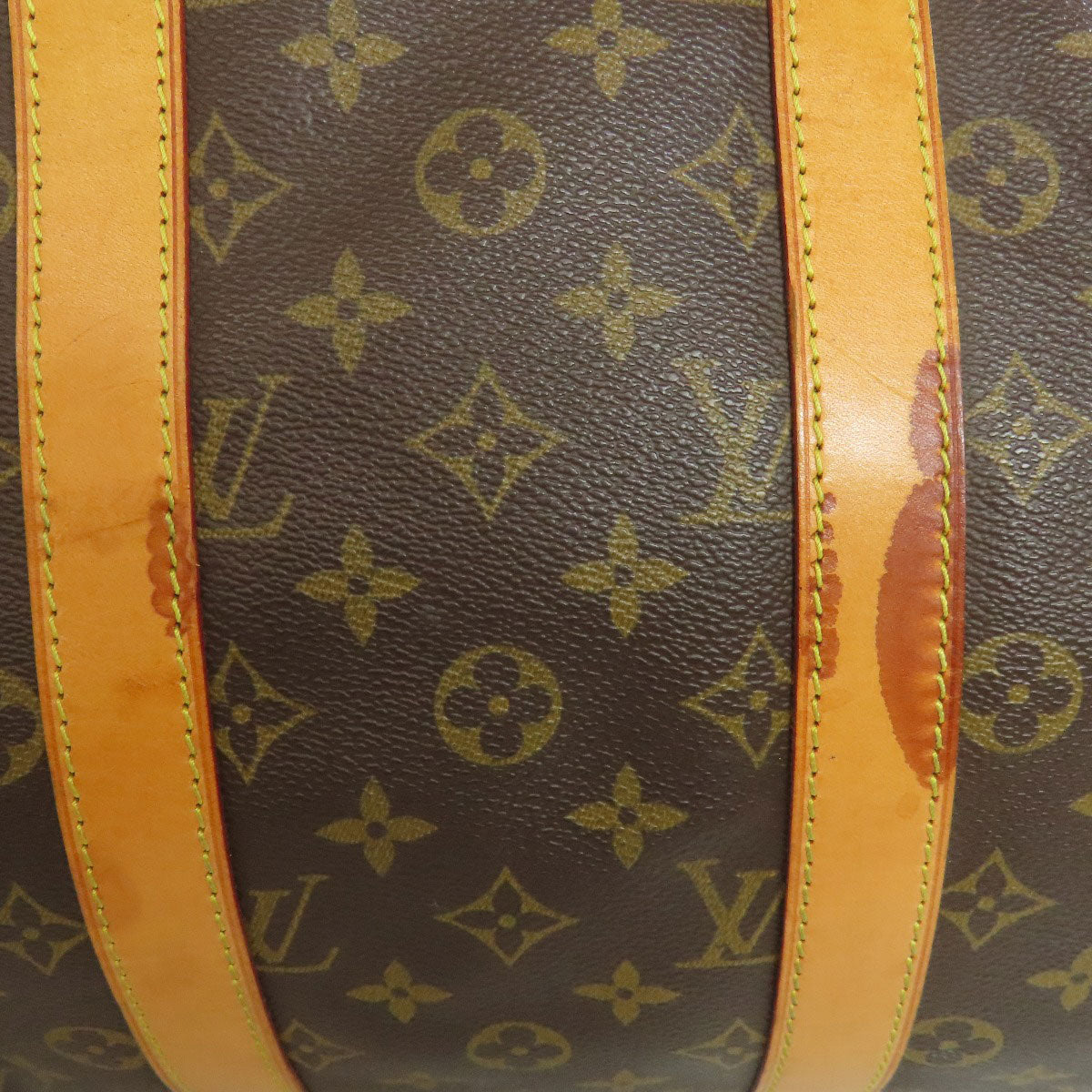 LOUIS VUITTON Boston Duffel bag M41428 Monogram canvas Brown Keepall 45
