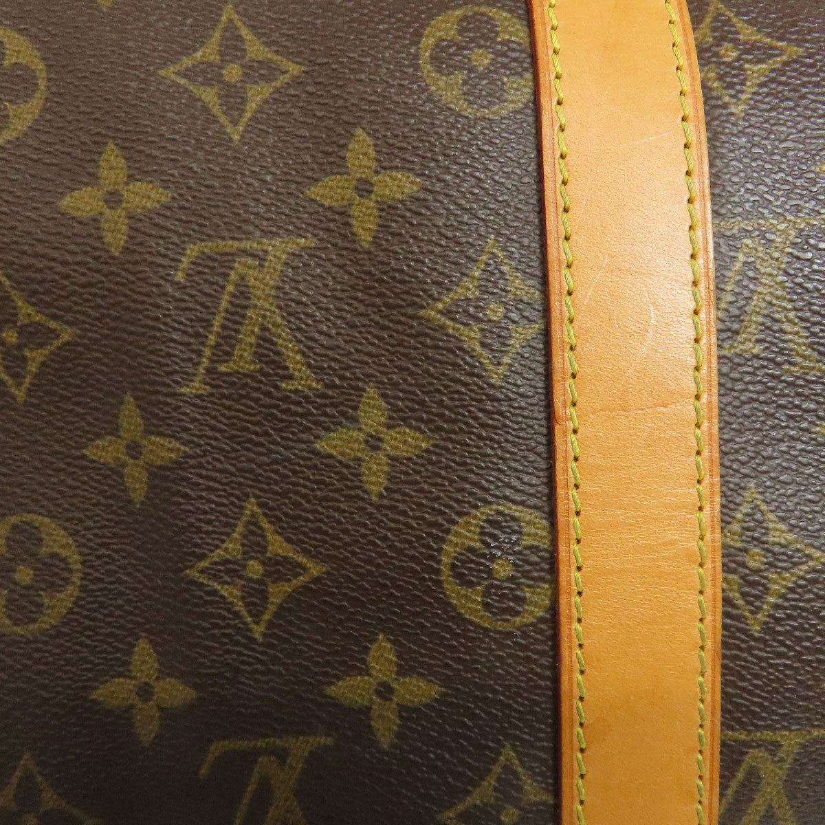 LOUIS VUITTON Boston Duffel bag M41428 Monogram canvas Brown Keepall 45
