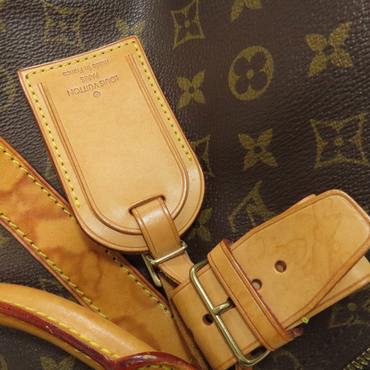 LOUIS VUITTON Boston Duffel bag M41428 Monogram canvas Brown Keepall 45