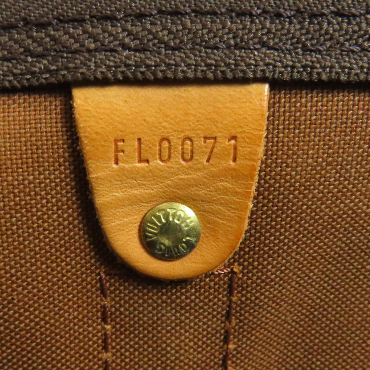 LOUIS VUITTON Boston Duffel bag M41428 Monogram canvas Brown Keepall 45