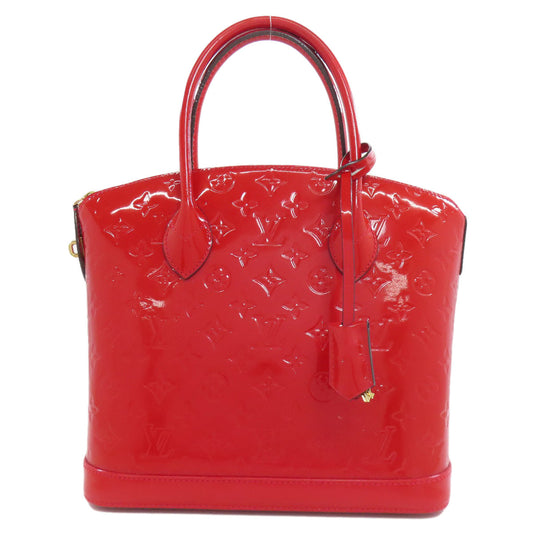 LOUIS VUITTON Handbag M90253 Vernis Red LockitPM