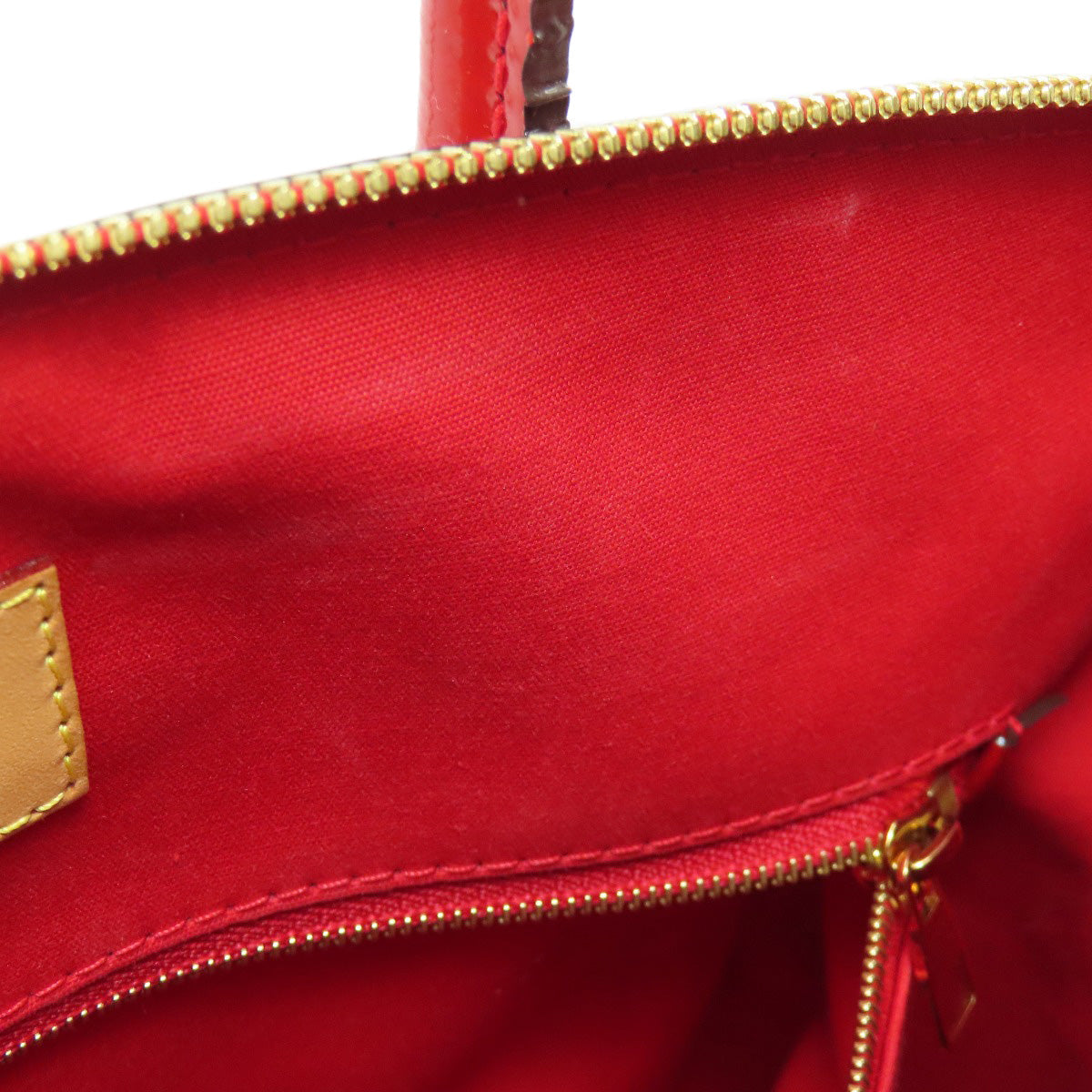 LOUIS VUITTON Handbag M90253 Vernis Red LockitPM