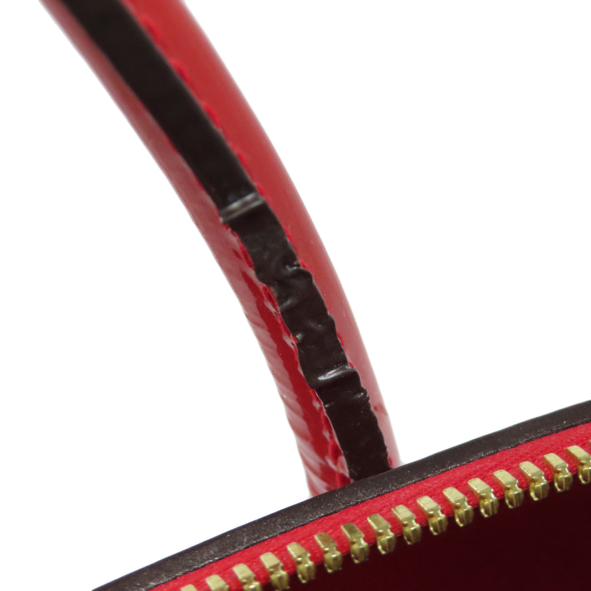 LOUIS VUITTON Handbag M90253 Vernis Red LockitPM