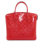 LOUIS VUITTON Handbag M90253 Vernis Red LockitPM