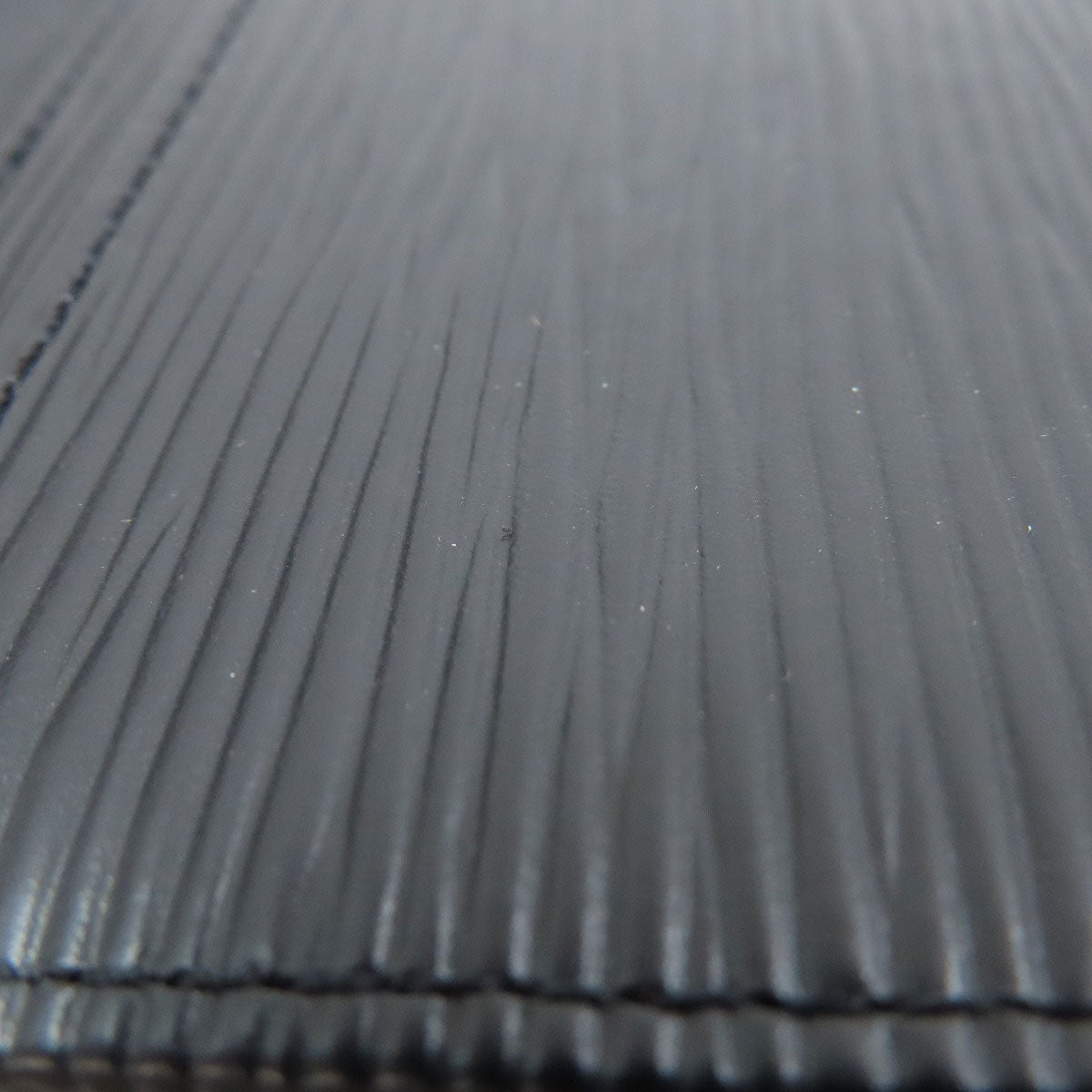 LOUIS VUITTON Long Wallet Purse M63532 Epi black Portoen 3 Cartes Credit mens Used Authentic