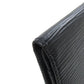 LOUIS VUITTON Long Wallet Purse M63532 Epi black Portoen 3 Cartes Credit mens Used Authentic