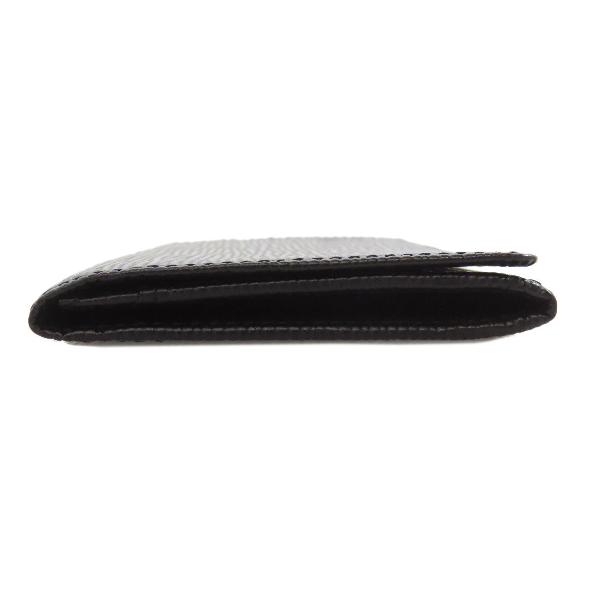 LOUIS VUITTON Long Wallet Purse M63532 Epi black Portoen 3 Cartes Credit mens Used Authentic