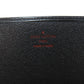 LOUIS VUITTON Long Wallet Purse M63532 Epi black Portoen 3 Cartes Credit mens Used Authentic