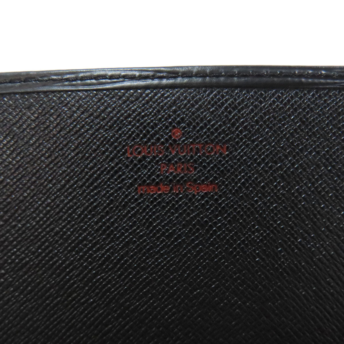 LOUIS VUITTON Long Wallet Purse M63532 Epi black Portoen 3 Cartes Credit mens Used Authentic