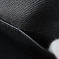 LOUIS VUITTON Long Wallet Purse M63532 Epi black Portoen 3 Cartes Credit mens Used Authentic