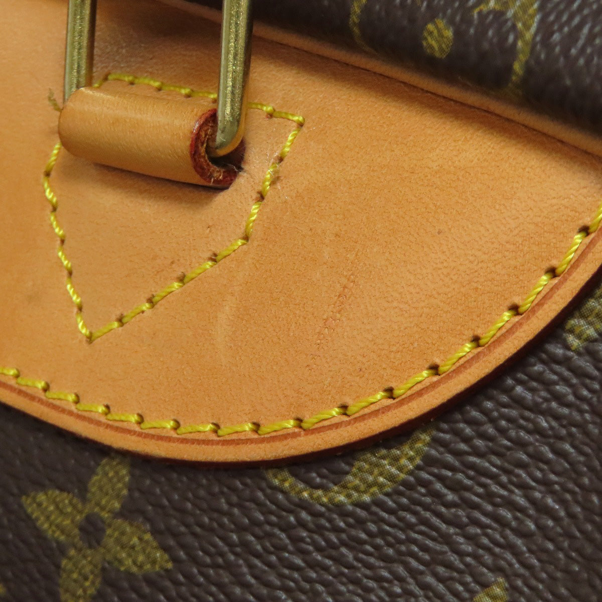 LOUIS VUITTON Tote Bag M47270 Monogram canvas Brown Deauville