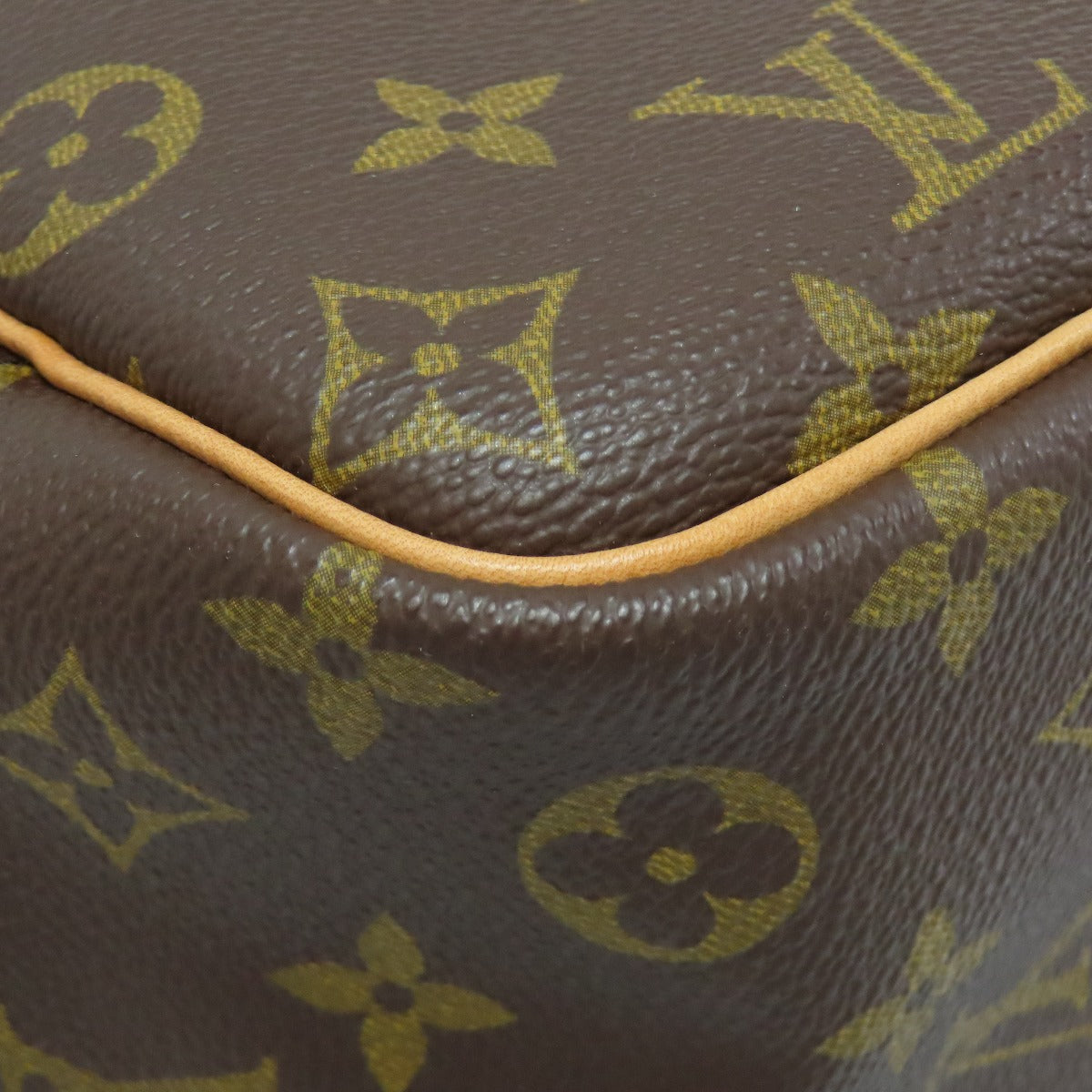 LOUIS VUITTON Tote Bag M47270 Monogram canvas Brown Deauville