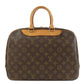 LOUIS VUITTON Tote Bag M47270 Monogram canvas Brown Deauville