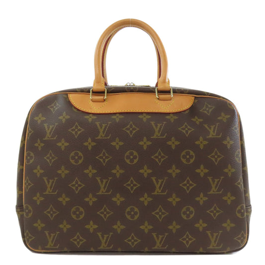 LOUIS VUITTON Tote Bag M47270 Monogram canvas Brown Deauville