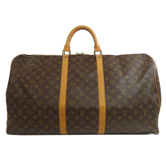LOUIS VUITTON Boston Duffel bag M41422 Monogram canvas Brown Keepall 60