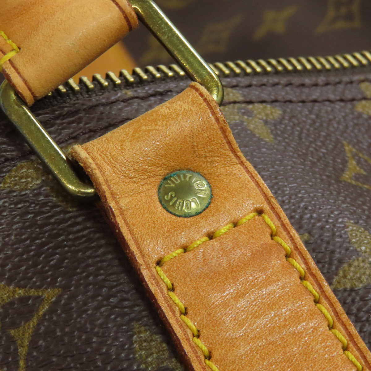 LOUIS VUITTON Boston Duffel bag M41422 Monogram canvas Brown Keepall 60