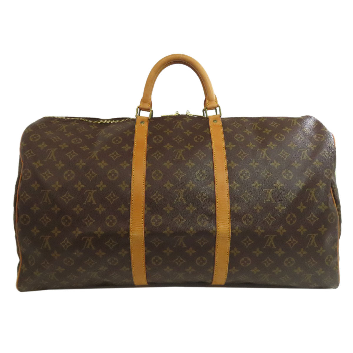 LOUIS VUITTON Boston Duffel bag M41422 Monogram canvas Brown Keepall 60