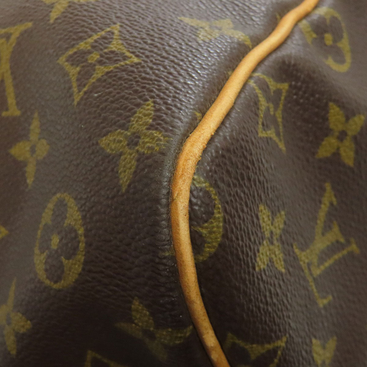 LOUIS VUITTON Boston Duffel bag M41422 Monogram canvas Brown Keepall 60