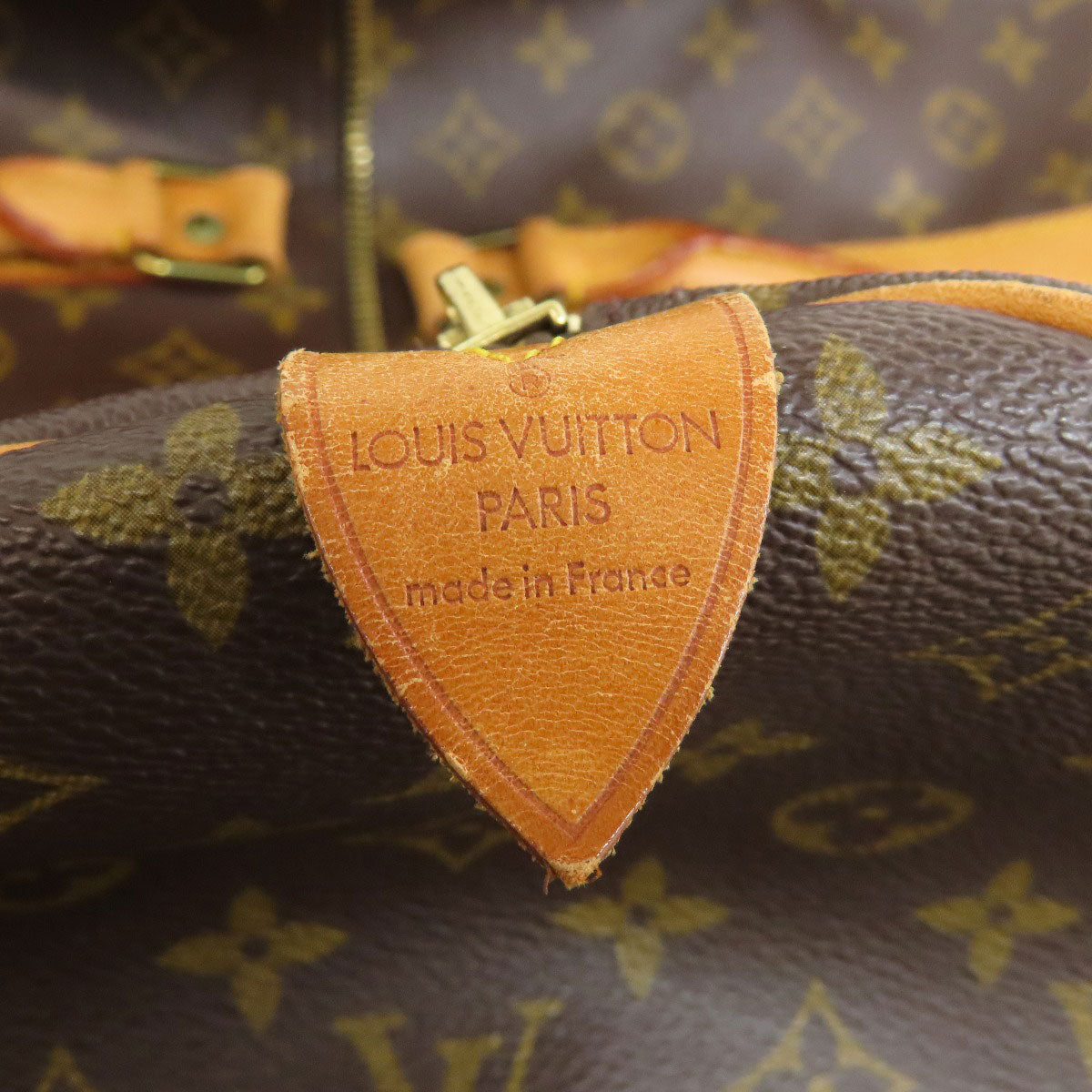 LOUIS VUITTON Boston Duffel bag M41422 Monogram canvas Brown Keepall 60