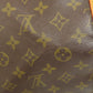 LOUIS VUITTON Boston Duffel bag M41424 Monogram canvas Brown Keepall 55