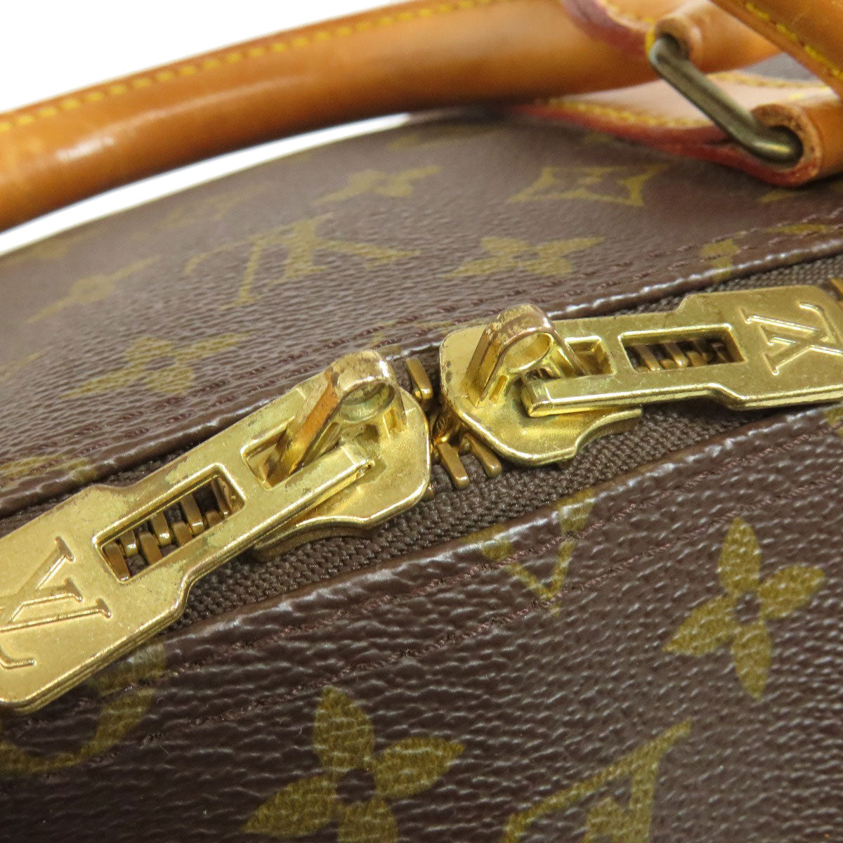 LOUIS VUITTON Boston Duffel bag M41424 Monogram canvas Brown Keepall 55