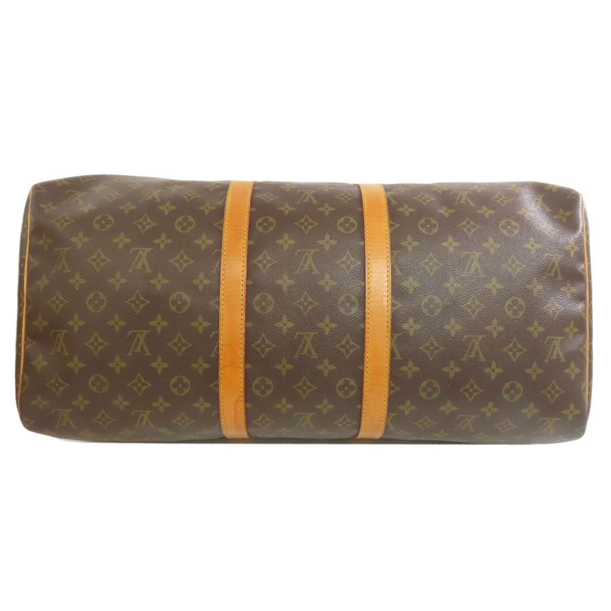LOUIS VUITTON Boston Duffel bag M41424 Monogram canvas Brown Keepall 55