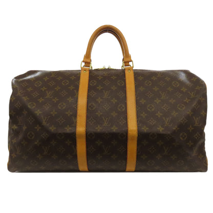 LOUIS VUITTON Boston Duffel bag M41424 Monogram canvas Brown Keepall 55