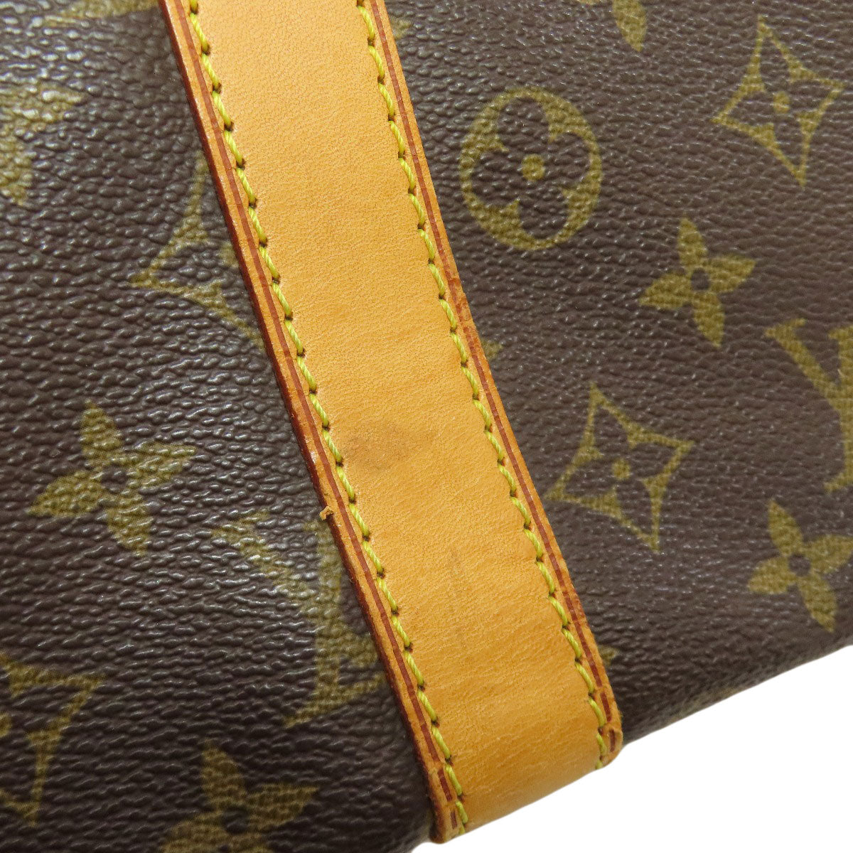 LOUIS VUITTON Boston Duffel bag M41424 Monogram canvas Brown Keepall 55