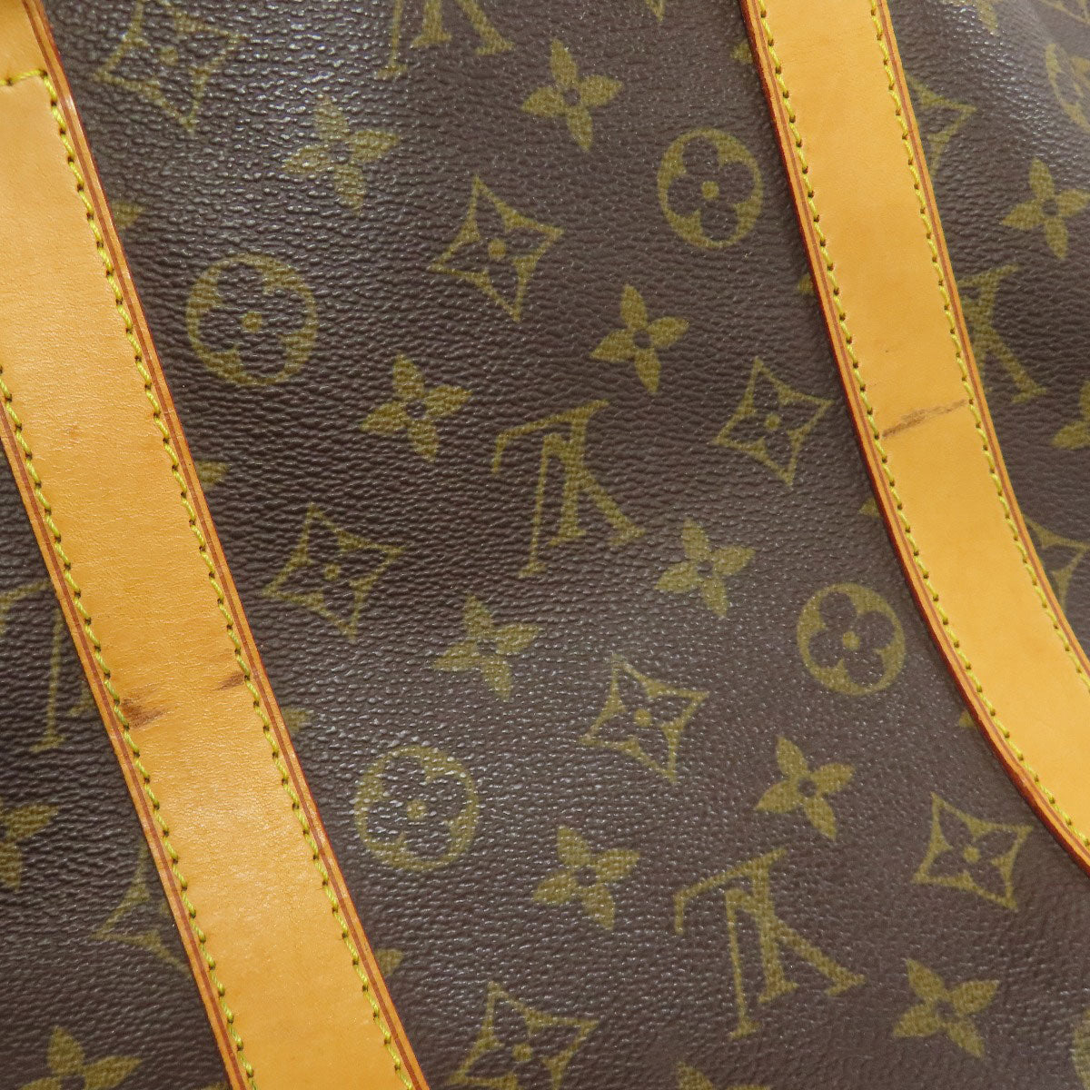 LOUIS VUITTON Boston Duffel bag M41424 Monogram canvas Brown Keepall 55