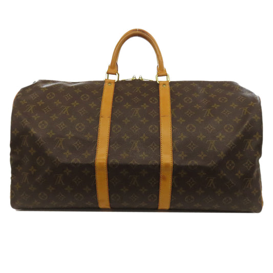 LOUIS VUITTON Boston Duffel bag M41424 Monogram canvas Brown Keepall 55