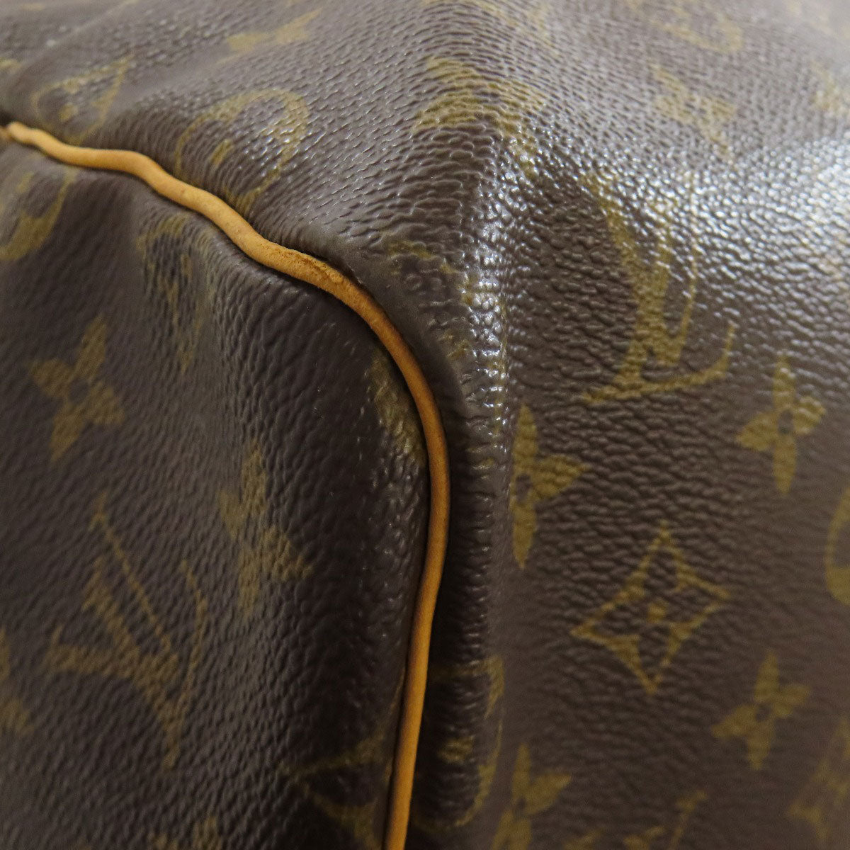 LOUIS VUITTON Boston Duffel bag M41424 Monogram canvas Brown Keepall 55