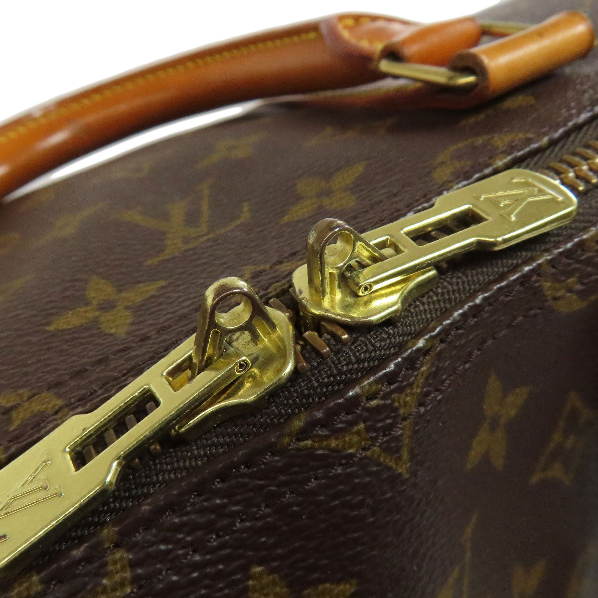 LOUIS VUITTON Boston Duffel bag M41424 Monogram canvas Brown Keepall 55