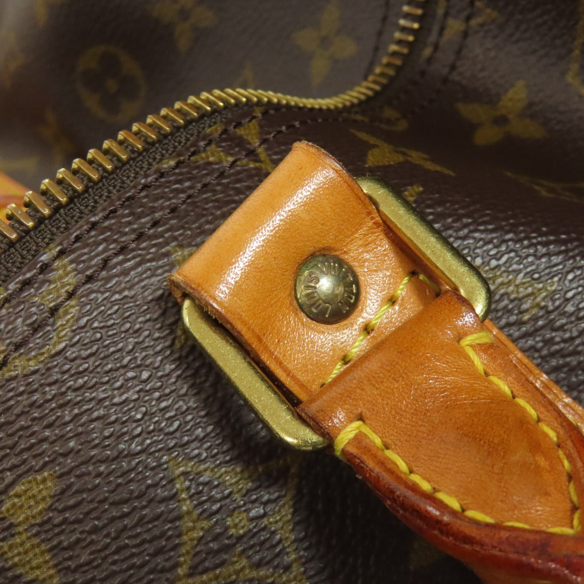 LOUIS VUITTON Boston Duffel bag M41424 Monogram canvas Brown Keepall 55