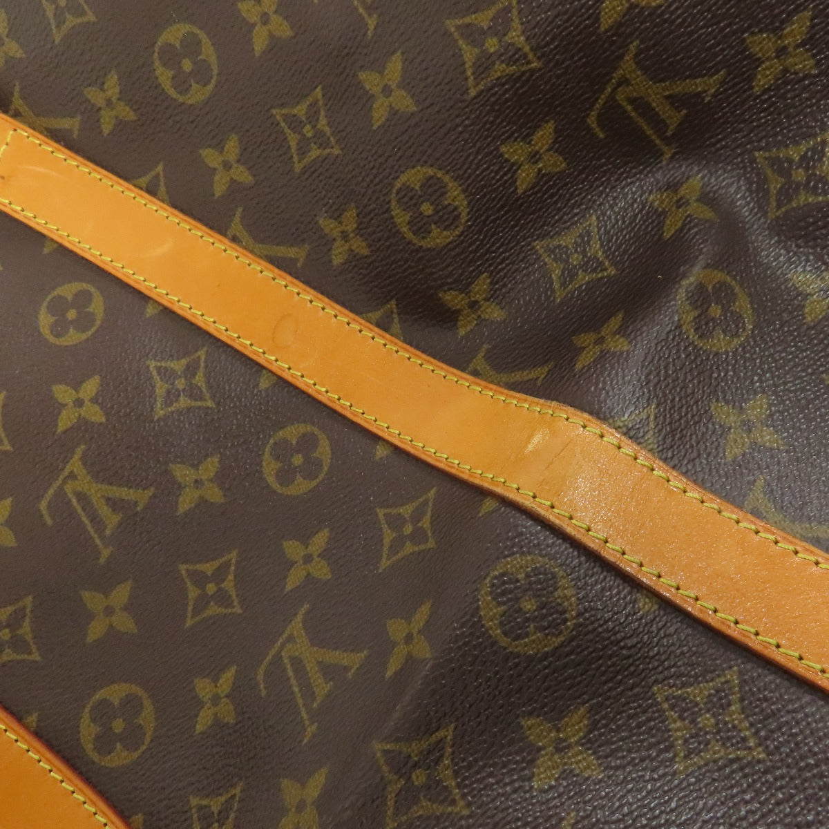 LOUIS VUITTON Boston Duffel bag M41424 Monogram canvas Brown Keepall 55