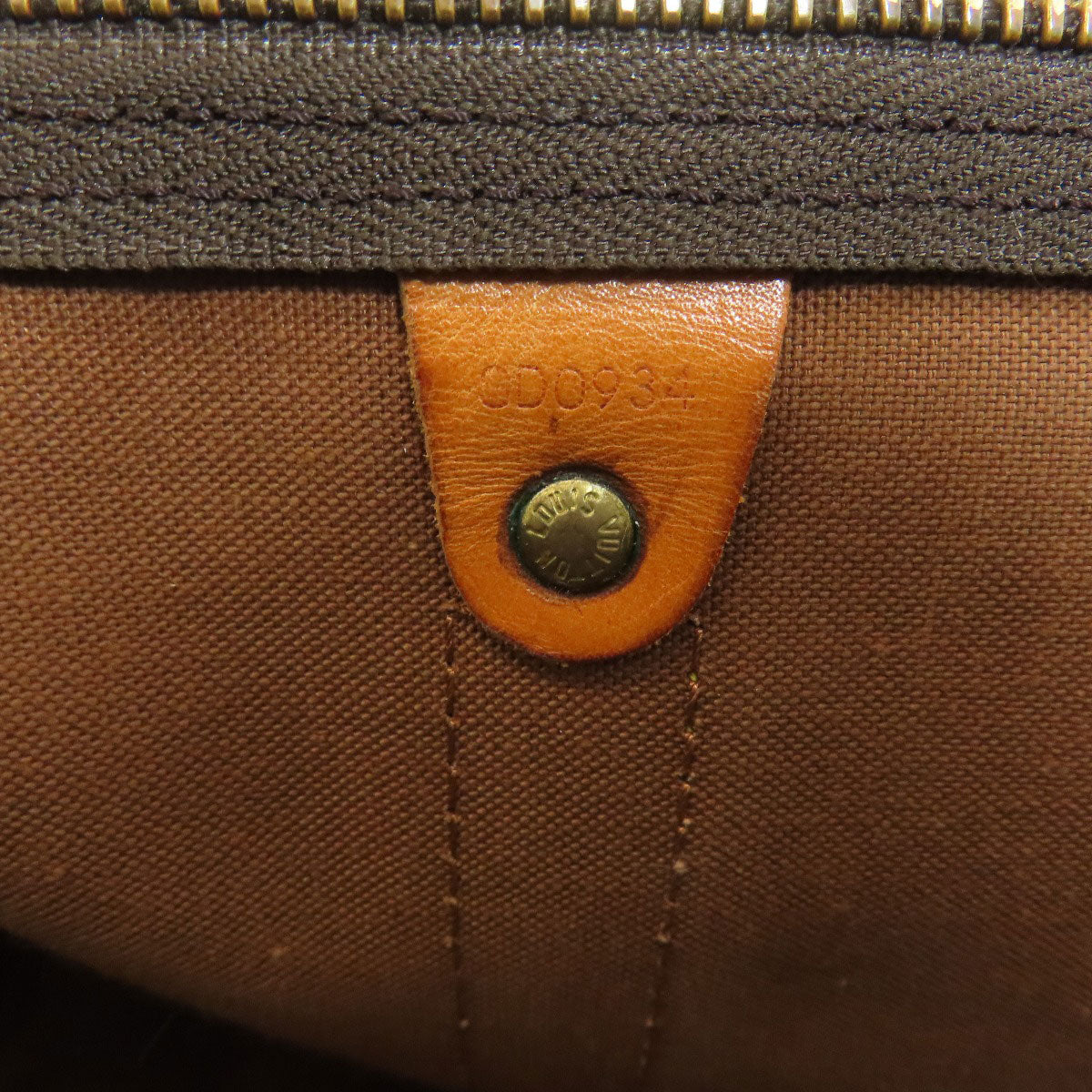 LOUIS VUITTON Boston Duffel bag M41424 Monogram canvas Brown Keepall 55