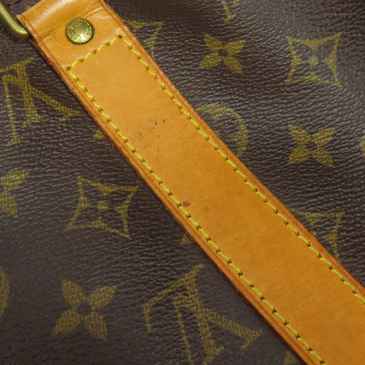 LOUIS VUITTON Boston Duffel bag M41416 Monogram canvas Brown Keepall 50