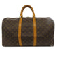 LOUIS VUITTON Boston Duffel bag M41416 Monogram canvas Brown Keepall 50