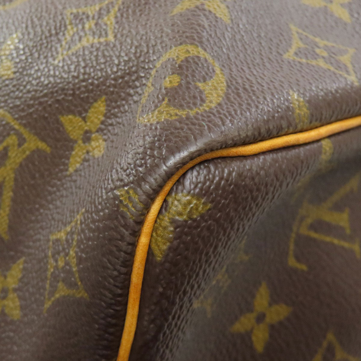 LOUIS VUITTON Boston Duffel bag M41416 Monogram canvas Brown Keepall 50