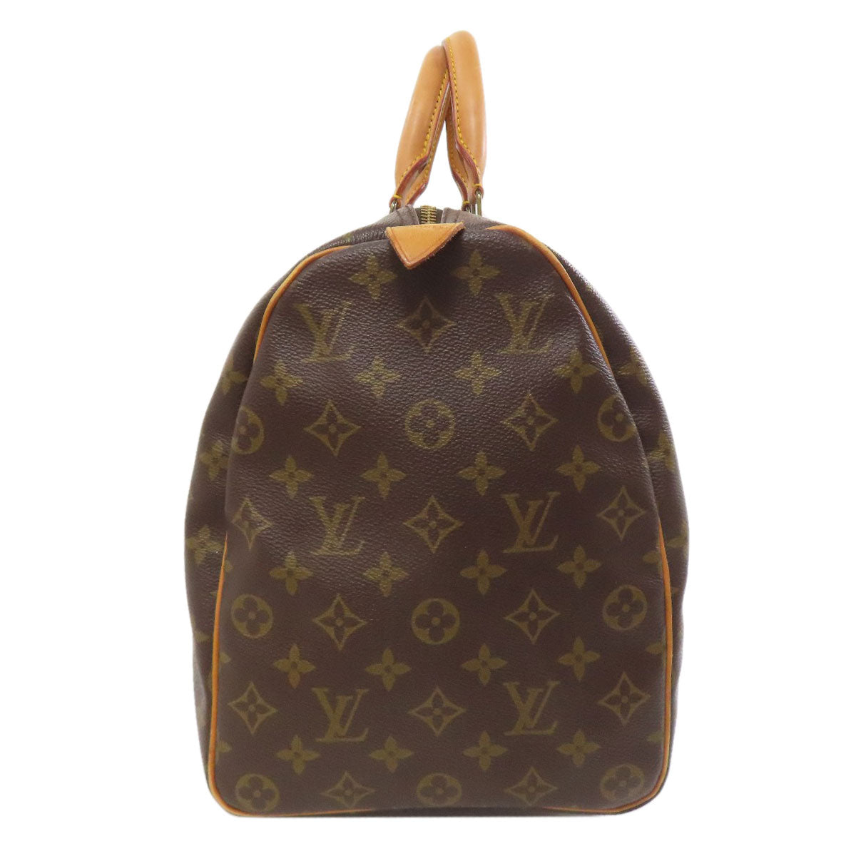 LOUIS VUITTON Boston Duffel bag M41428 Monogram canvas Brown Keepall 45 Women Used Authentic