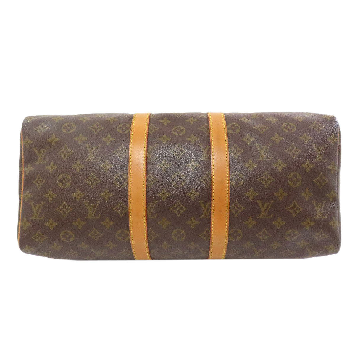 LOUIS VUITTON Boston Duffel bag M41428 Monogram canvas Brown Keepall 45 Women Used Authentic
