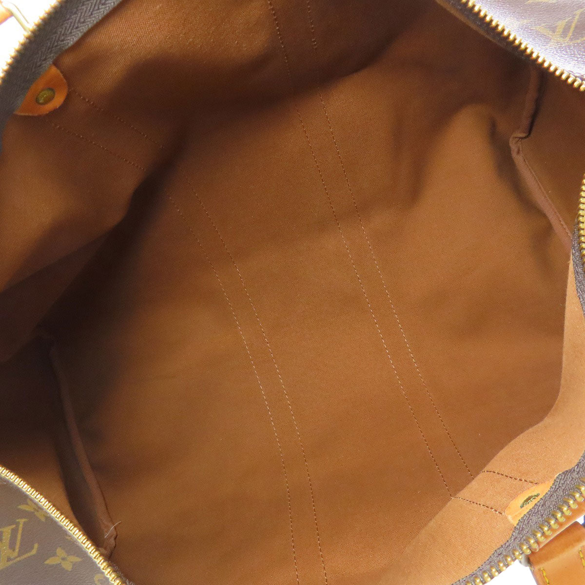 LOUIS VUITTON Boston Duffel bag M41428 Monogram canvas Brown Keepall 45 Women Used Authentic