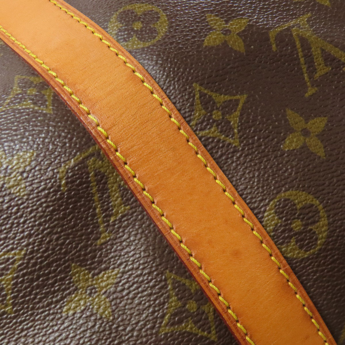 LOUIS VUITTON Boston Duffel bag M41428 Monogram canvas Brown Keepall 45 Women Used Authentic