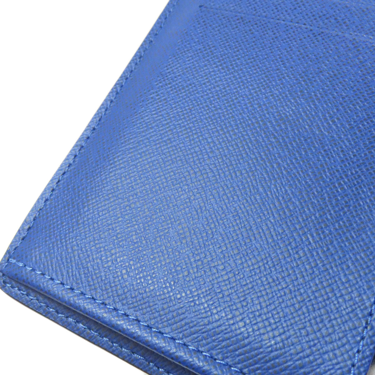 LOUIS VUITTON Long Wallet Purse M30297 Monogram canvas blue Portefeuille Blaza mens Used Authentic