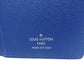 LOUIS VUITTON Long Wallet Purse M30297 Monogram canvas blue Portefeuille Blaza mens Used Authentic