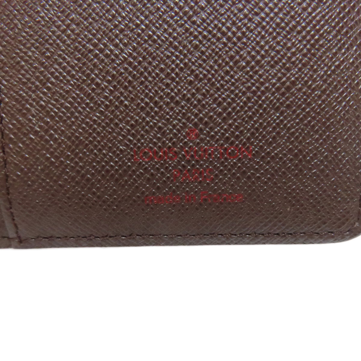 LOUIS VUITTON Long Wallet Purse N60017 Damier canvas Brown Portefeuille Blaza Women Used Authentic